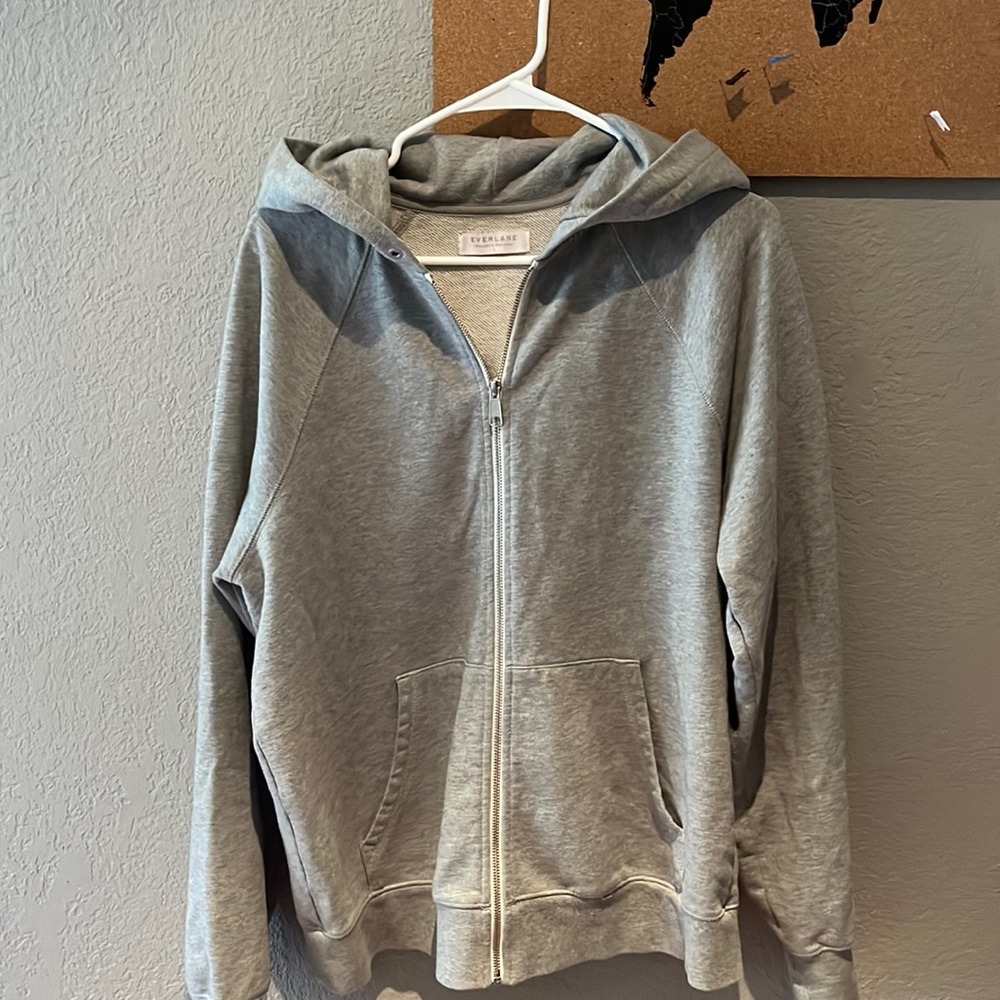 EVERLANE Gray Hoodie Men’s Large